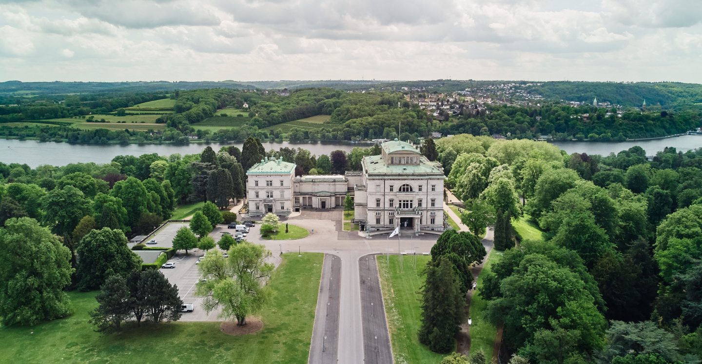 Villa Hügel von Norden, 2022 © Krupp-Stiftung/Foto: Peter Gwiazda