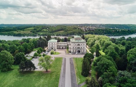 Villa Hügel von Norden, 2022 © Krupp-Stiftung/Foto: Peter Gwiazda