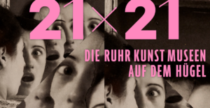 Kampagnenmotiv zur Ausstellung "21x21"