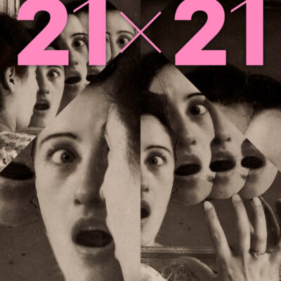 Kampagnenmotiv zur Ausstellung "21x21. Die RuhrKunstMuseen auf dem Hügel"