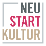 Logo des Programms "Neustart Kultur" der Bundesbeauftragten für Kultur und Medien